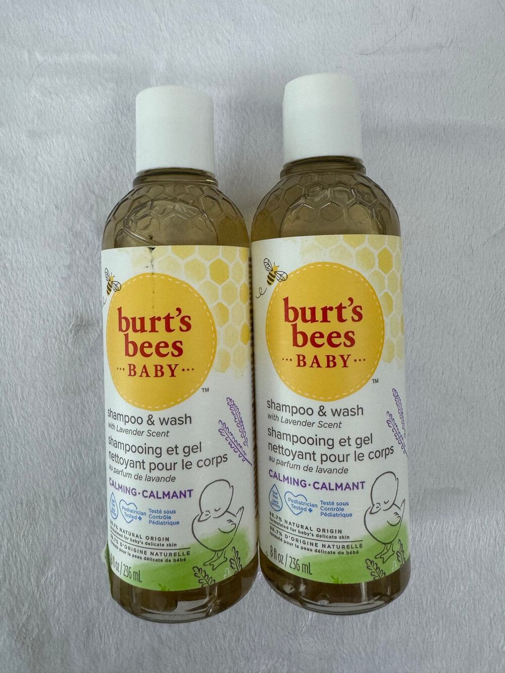 Burt's Bees Baby Shampoo and Wash Lavender Scent